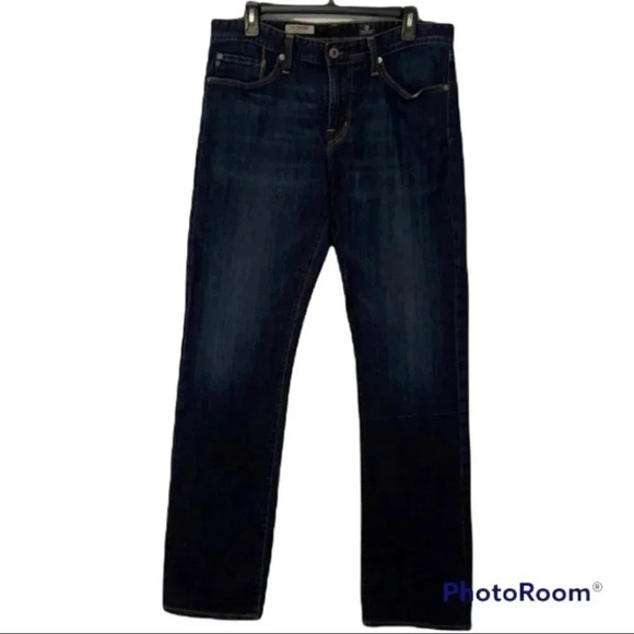 AG Jeans The Protege Straight Leg 33 x 34 Dark - Picture 1 of 9